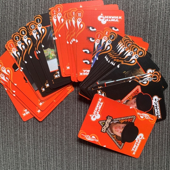 A Clockwork Orange Themed Playing Cards - Picture 2 of 6
